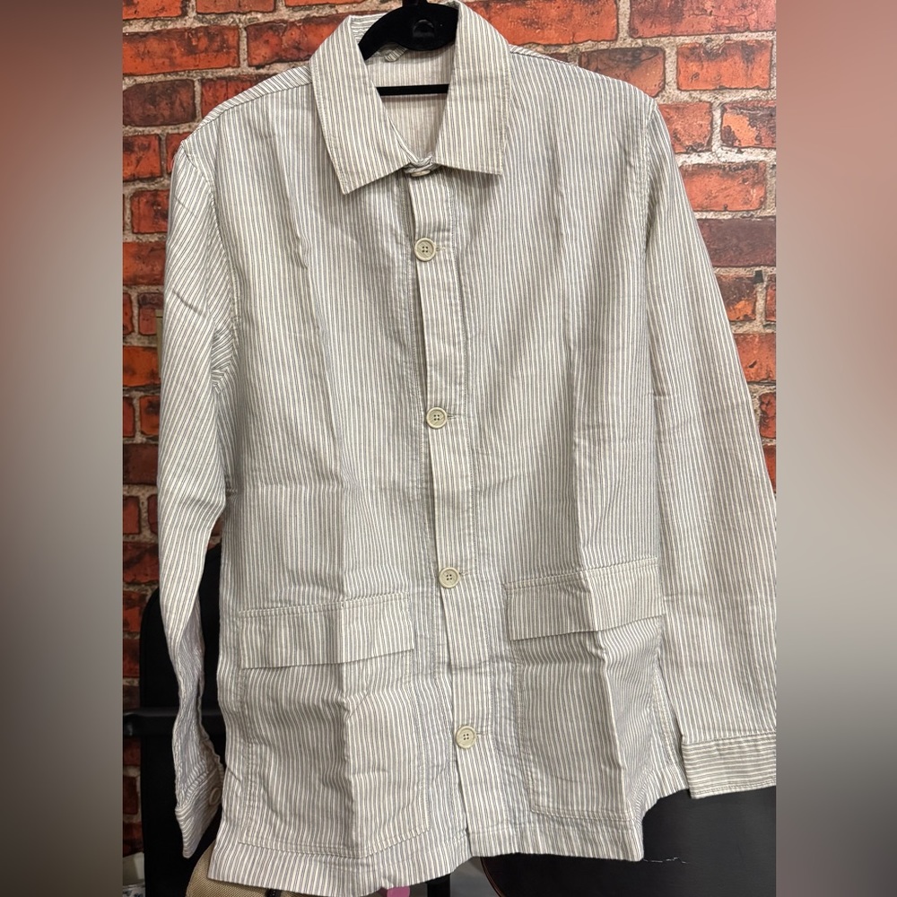 Sale!! Zara Men Stripe (Large) Once Worn, Good Condition